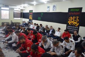 گزارش تصویری برگزاری مراسم سوگوار ایام فاطمیه 
